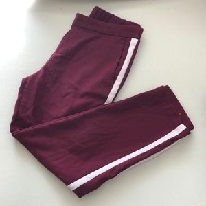 Maroon work pant